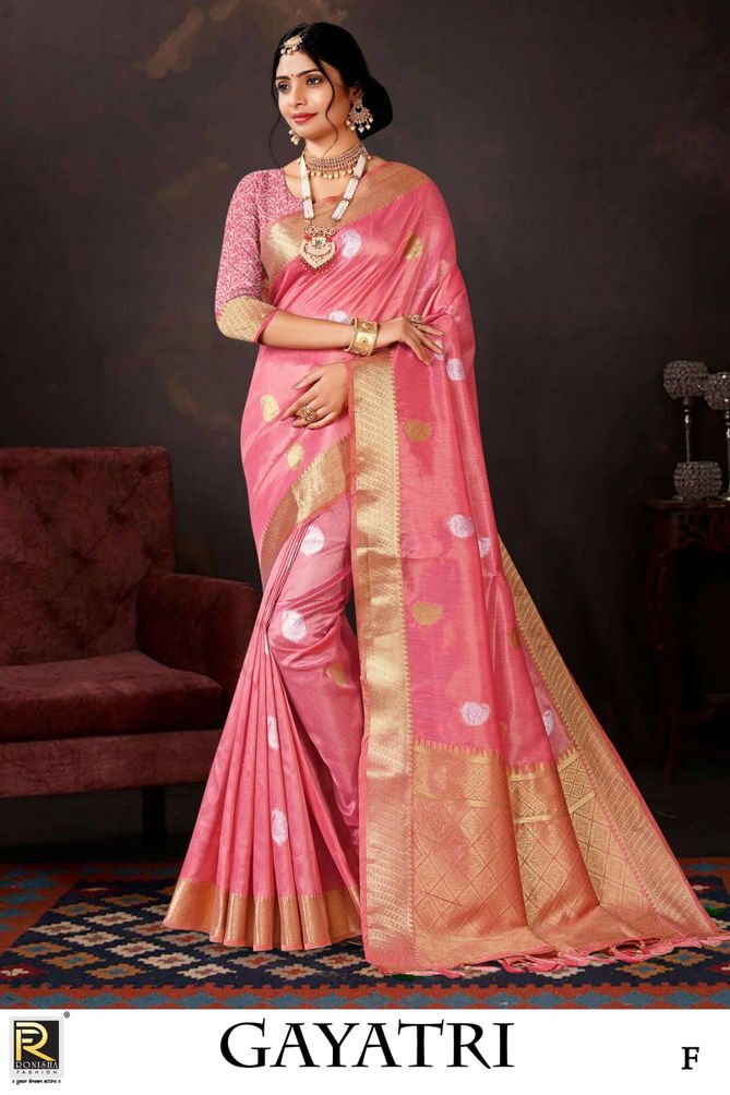 Gayatri Ronisha By Banarasi Silk Sarees Catalog